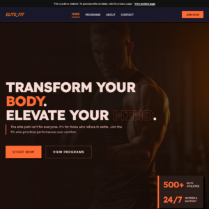 Elite Performance Fitness Hub