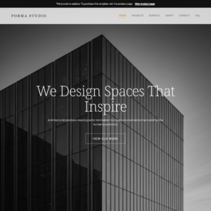 Forma Studio Website Project